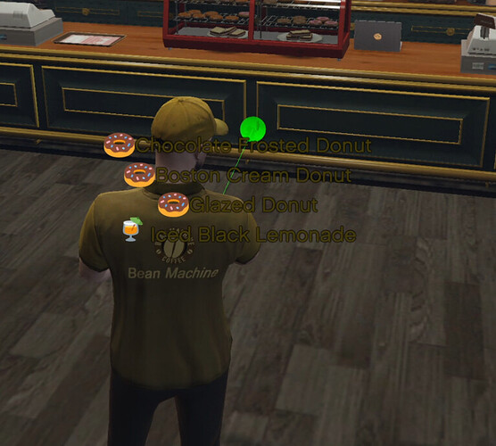 Laser Select Scene