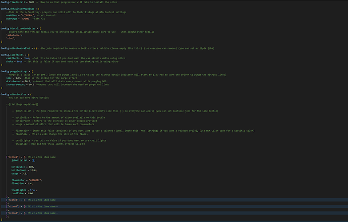 Config