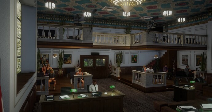 Gta v fivem mlo | city hall | bank | police | thumbnail 8