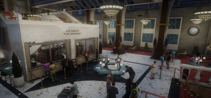Gta v fivem mlo | city hall | bank | police | thumbnail 6