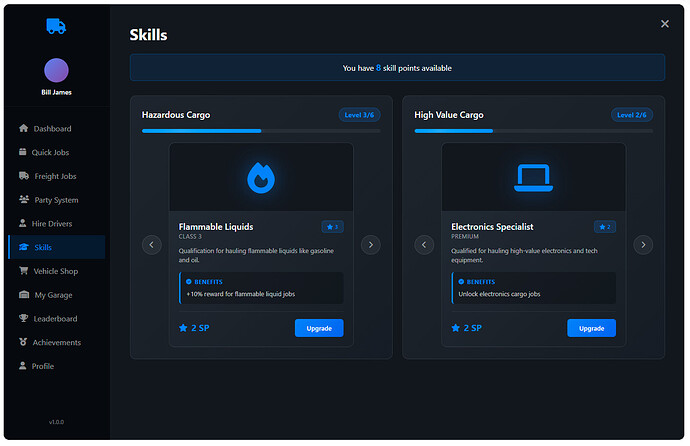 [PAID] Ultimate Trucker Simulator - FiveM Script | ESX & QBCore | Party System + NPC Drivers thumbnail 14
