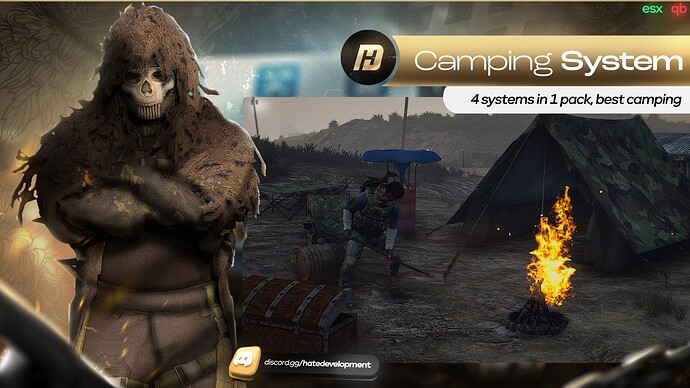 Advanced Camping [ 4 system in 1 pack ] Thumbnail