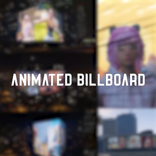 [paid] Animated Billboard fivem Thumbnail