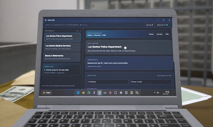 Real 3D Laptop system - Stocks, Crypto, Darknet, Vehicles, Jobs, Casino [ESX/QB/QBox] thumbnail 4