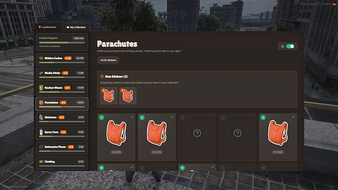 🔍 Collectables: 1100+ Items, Stickerbook UI & Leaderboards thumbnail 15