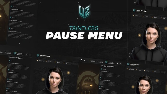 Fivem pause menu script