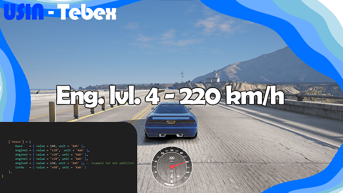 USIN | Advanced Speed Limiter [FREE | ESX & QB & QBX] - FiveM Releases ...