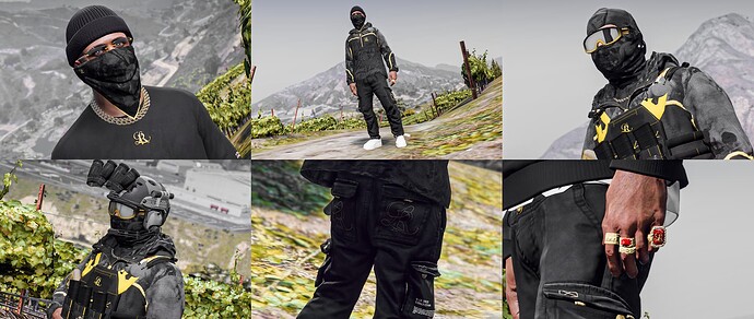 🔱 La Revolution Gang Clothing | Lore Friendly | Male [PAID][CLOTH] thumbnail 3