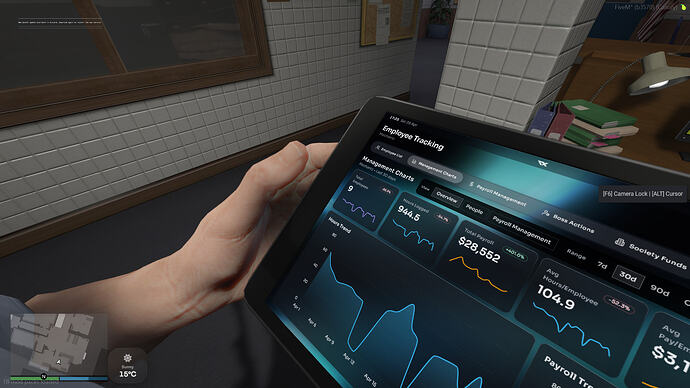 NX | Reimagining Bossmenus & Payroll – Most Advanced Employee Management script in FiveM – nx_employeemanagement thumbnail 10