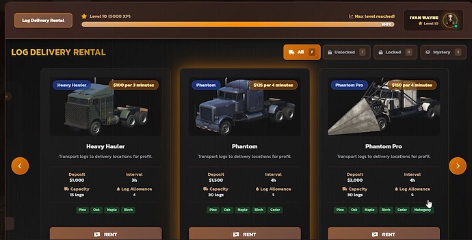 Advanced Lumberjack | Tools, Logs, Sawmills, Deliveries, Levels & much more! thumbnail 7