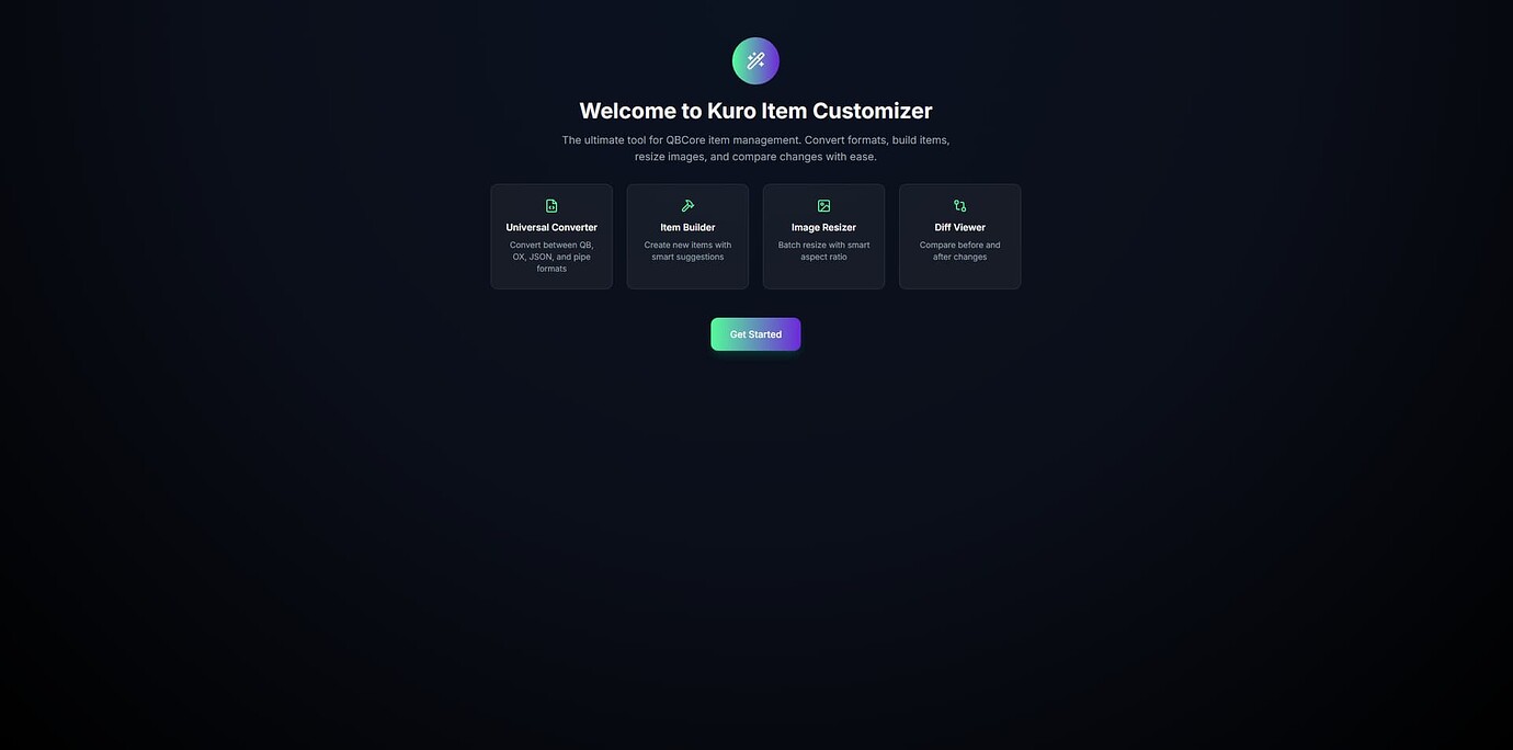 Item Lua Converter - Multi-Format Tool with Item Builder & Image ...