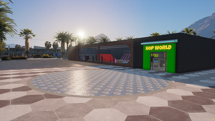 Trampoline Park Hops World [MLO] | FREE SCRIPT INCLUDED | Hunz3D 3