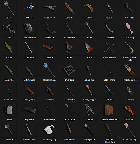 [PAID] 82 Melee Weapon Pack thumbnail 2