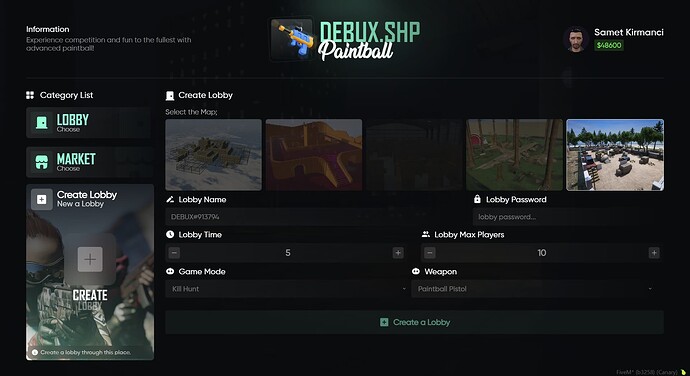 create lobby