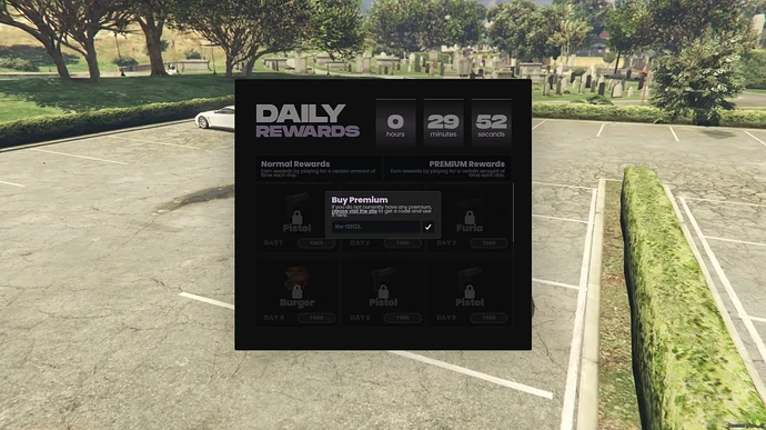 Fivem Daily Reward Script | Sweepz Daily Rewards thumbnail 3