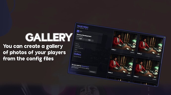 [SAVANA] Advanced Pause Menu [QB/ESX/QBOX] thumbnail 6