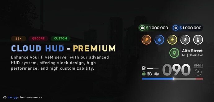 [$15] Cloud Resources - HUD Premium Thumbnail