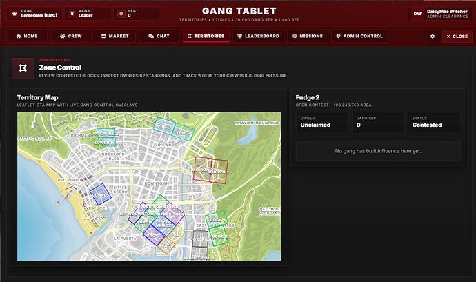 Advanced Gang System | QBCore, ESX, QBOX Compatible 2