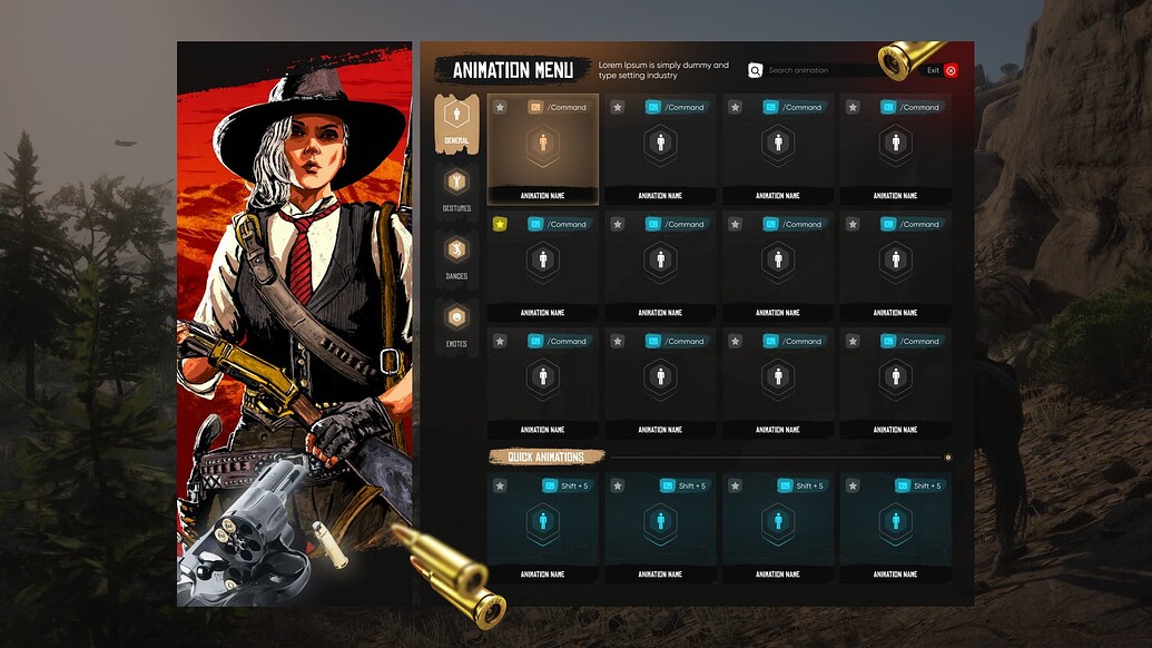 RedM Animation Menu | 500+ Animations | Duo Animations | Sit System ...