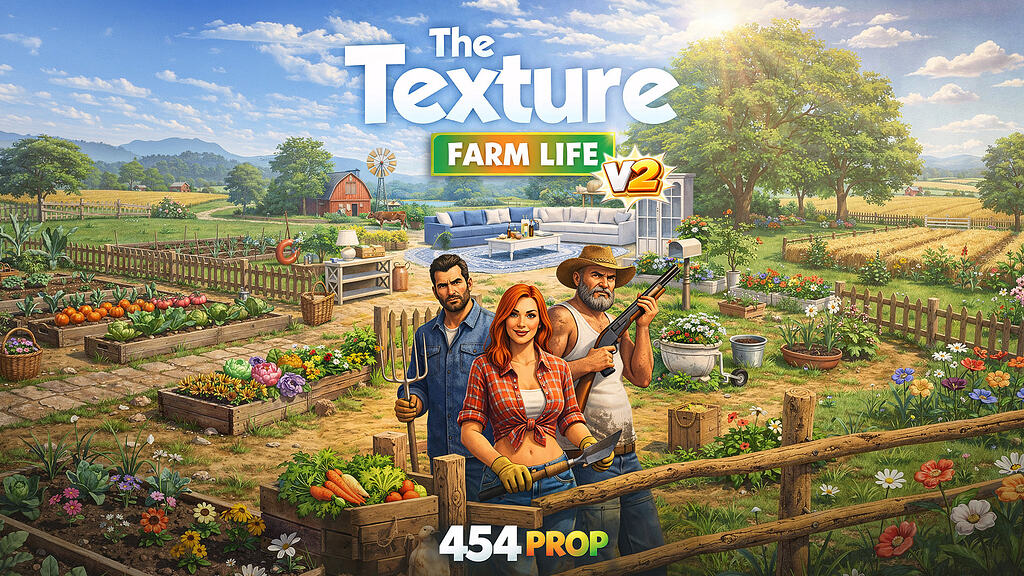 [PAID] Farm Life Prop Pack V2 - The Texture