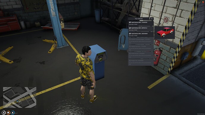 selling vehicles