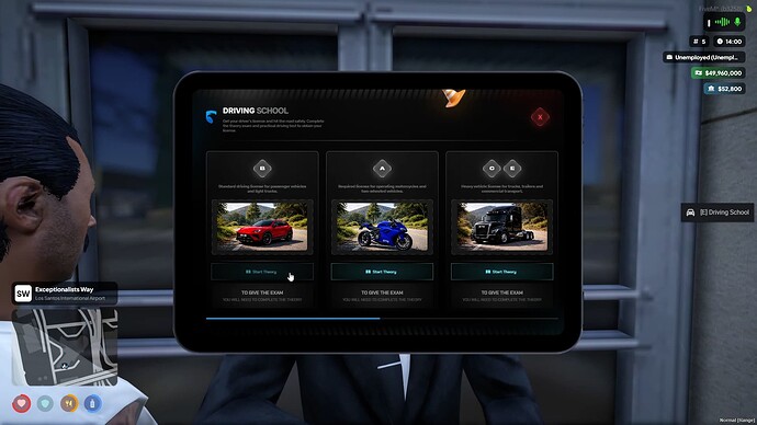Driving School System (6 License Types) [ESX/QB/QBOX] thumbnail 2