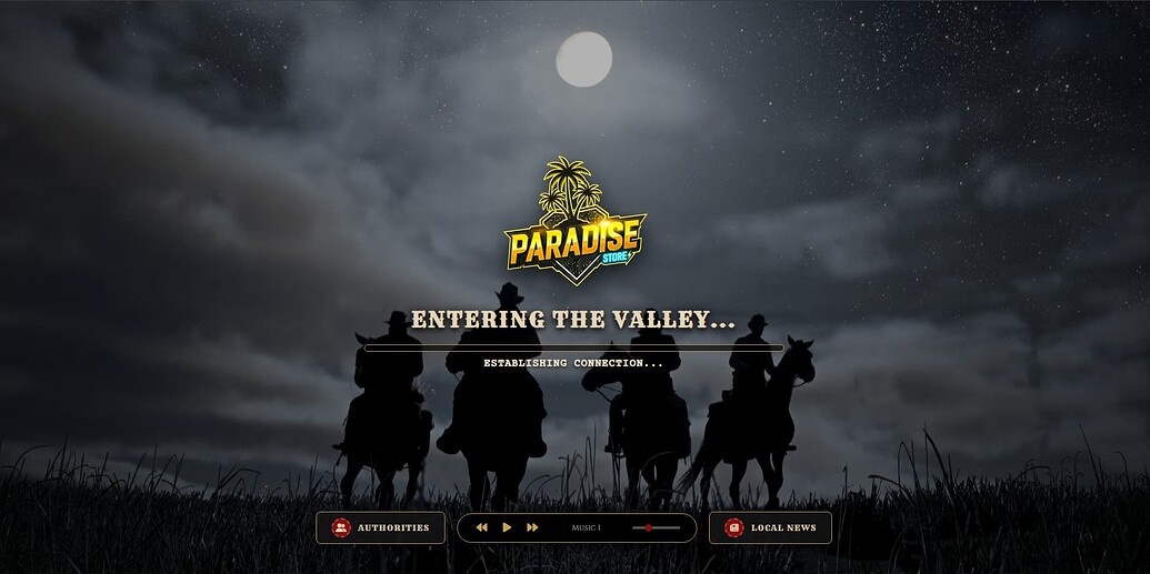 [FREE] Loading Screen by Paradise Customs - RedM Releases - Cfx.re ...