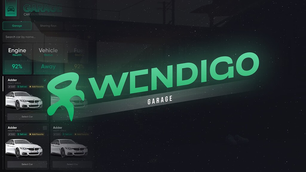 [PAID] Wendigo Garage - FiveM Releases - Cfx Forum
