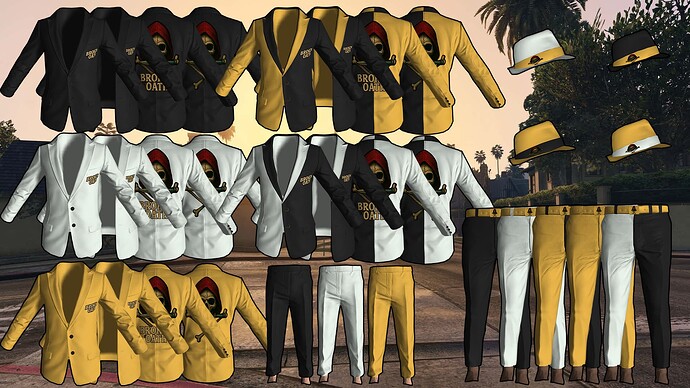 Broken Oath Suits321