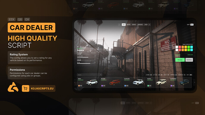Car Dealer Showcase
