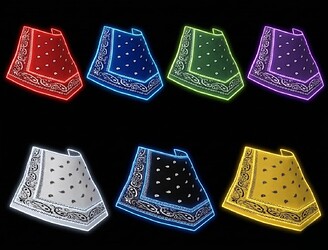 Bandana with Physics for Hat thumbnail 7