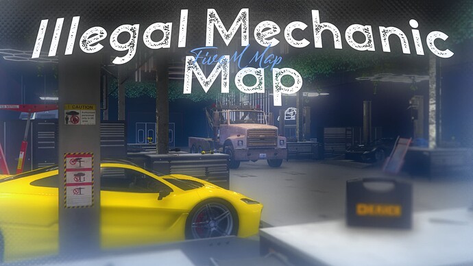 [NEW] Luxury Mapping of Illegal Mechanics | Secret Rooms | Full Mechanic MLO Thumbnail