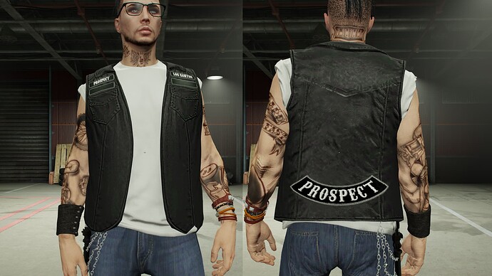 [PAID] AOD - Angels Of Death M.C vest [Female/Male] thumbnail 8