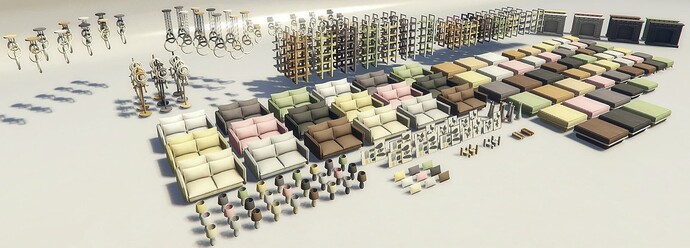 [PAID][PROPS] - OT Furniture Pack - Adaline thumbnail 2