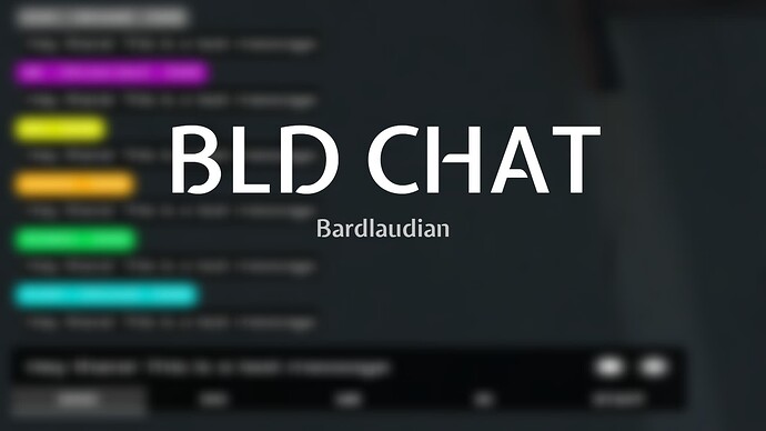 [PAID][QBCORE][QBOX] BLD Chat Script Thumbnail