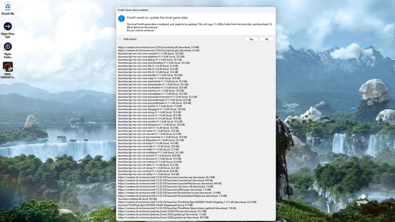 Constant Timeout after Update - FiveM Client Support - Cfx Forum