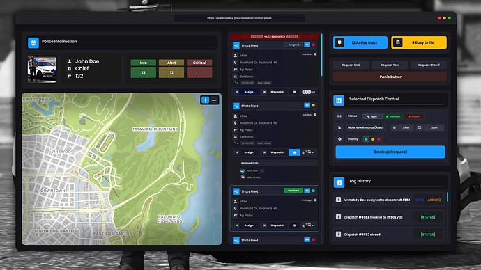 Advanced Dispatch System and Control Panel thumbnail 2