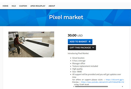 [MLO] Pixel Market - FiveM Releases - Cfx Forum