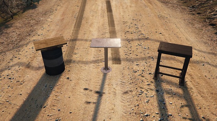 available tables