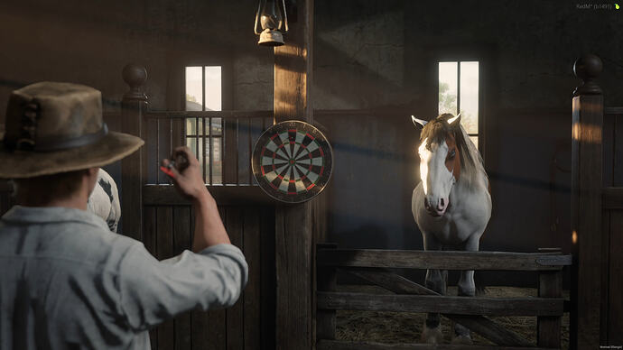 RedM darts third person stable