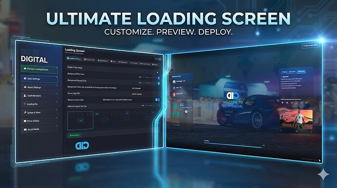 Loading Screen With Live Editor Fully Customizable [Standalone][PAID] Thumbnail