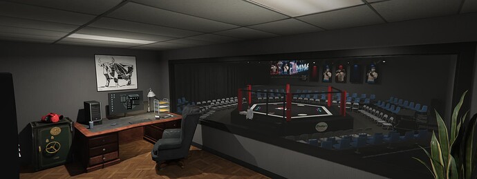 [PAID] [MAP] Boxing / MMA Arena & Press Conference Room thumbnail 21