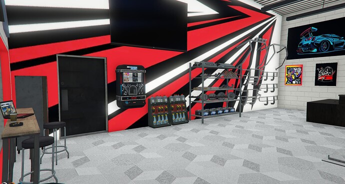 UNCStudios Rouge Customs MLO interior  thumbnail 7