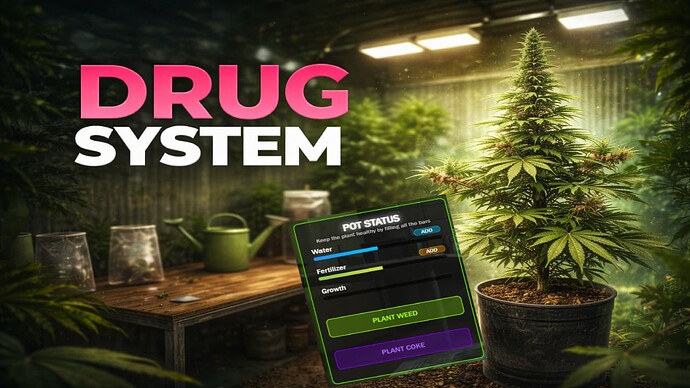 Advanced Drug System V1 | UI Dynamic Interactive Thumbnail
