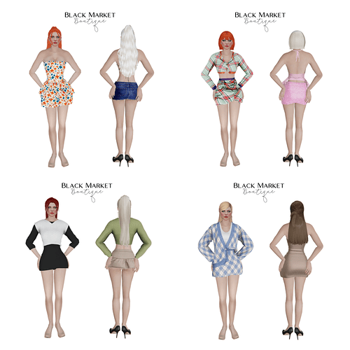 [PAID] 30 x Hairstyle Package for mp Female thumbnail 2