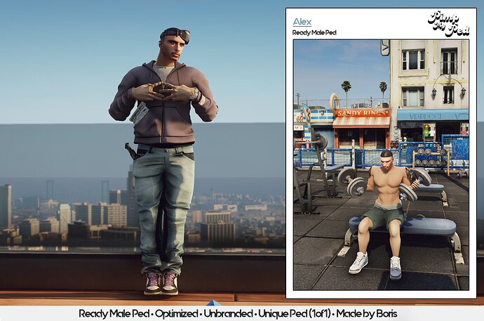 [Custom Ped] Alex | Ready Male Ped Thumbnail