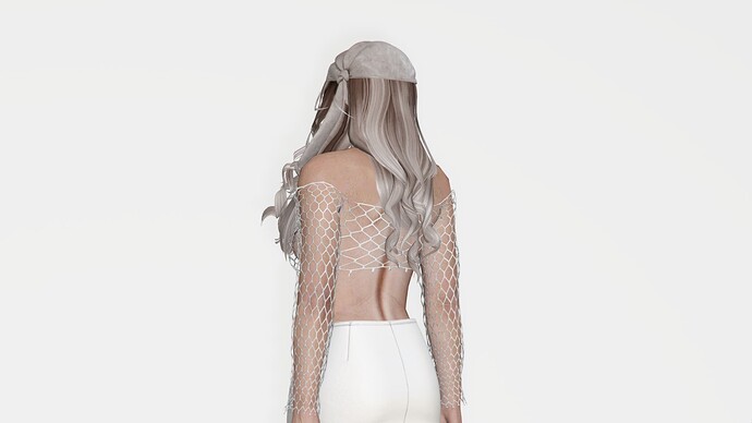 [PAID] Sierra Wavy Hairstyle mp Female (NWHAIR020) thumbnail 3