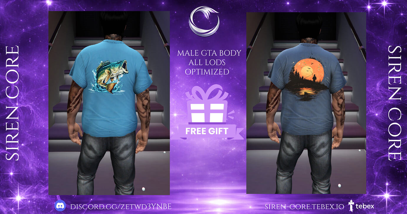 [FREE] Outdoors Tee by SirenCore