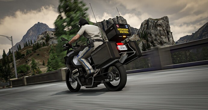 ONX Ubermacht Kandra Police Motorcycle Interceptor (2024) thumbnail 4