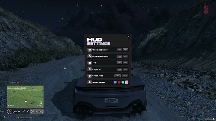 Fivem Hud Script | Sweepz Lux Hud thumbnail 3